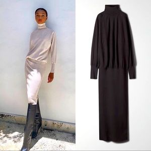 BLACK Babaton Bogart Knit Dress - EUC